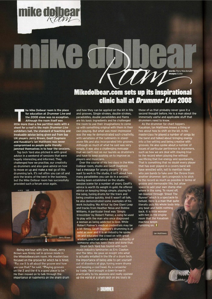 Drummer 08 Article