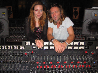 Vanessa, Geoff & the EMI TG Desk