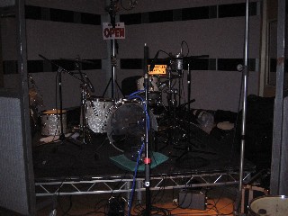 Kit in the studio